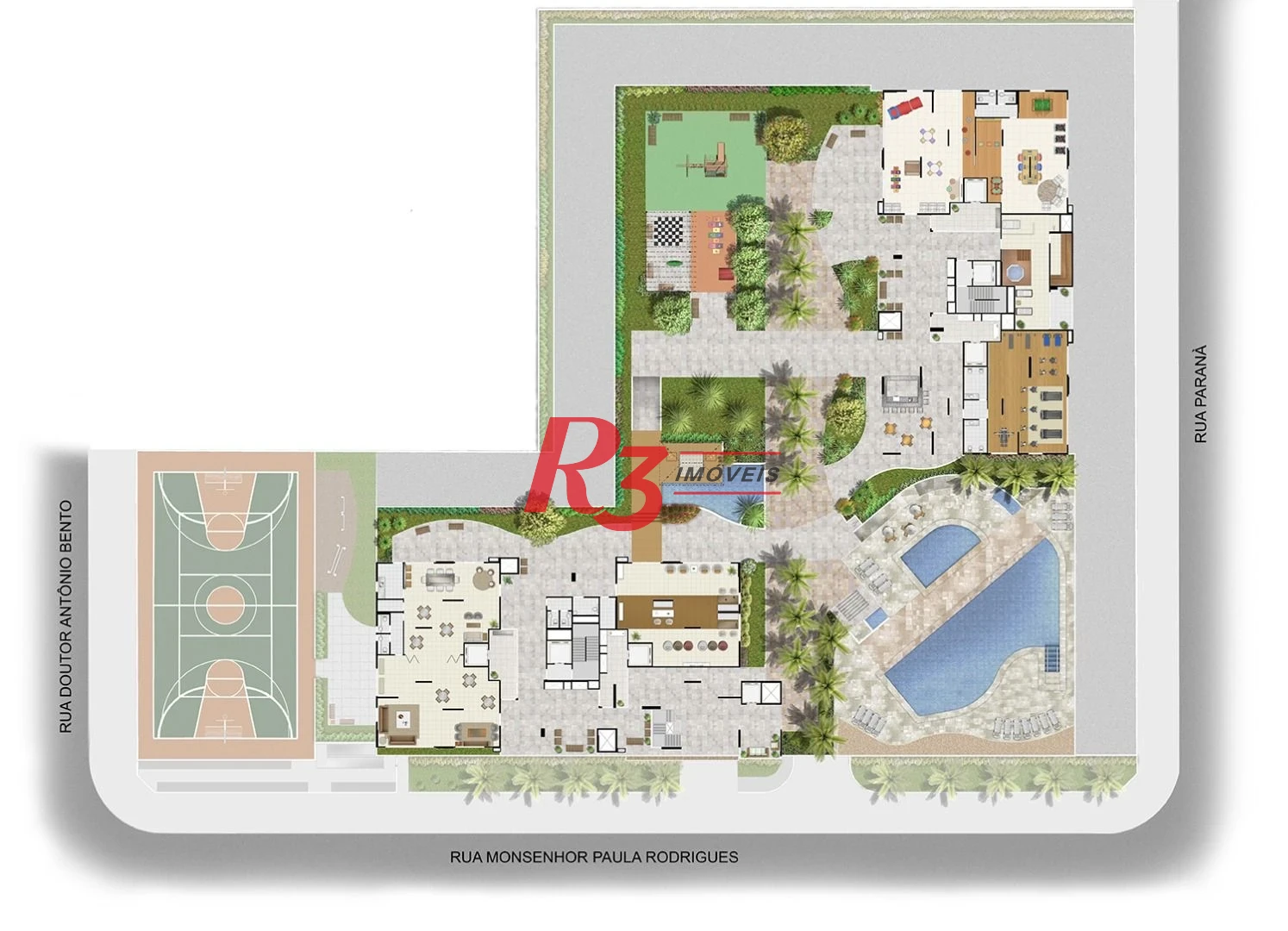 Apartamento com 3 dormitórios à venda, 96 m² por R$ 999.000,00 - Vila Belmiro - Santos/SP