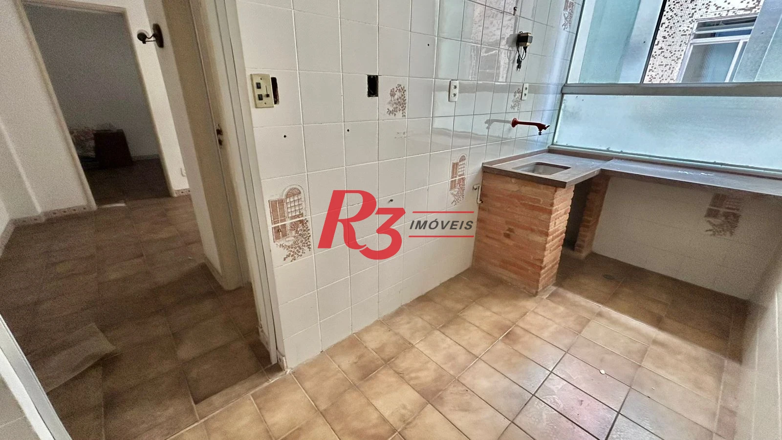 Apartamento com 1 dormitório à venda, 38 m² por R$ 320.000,00 - Boqueirão - Santos/SP