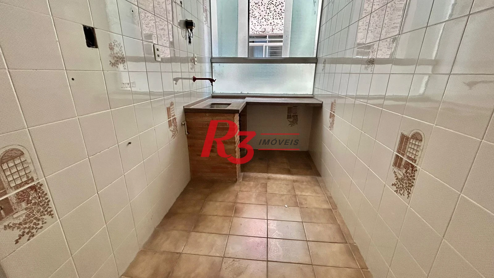 Apartamento com 1 dormitório à venda, 38 m² por R$ 320.000,00 - Boqueirão - Santos/SP