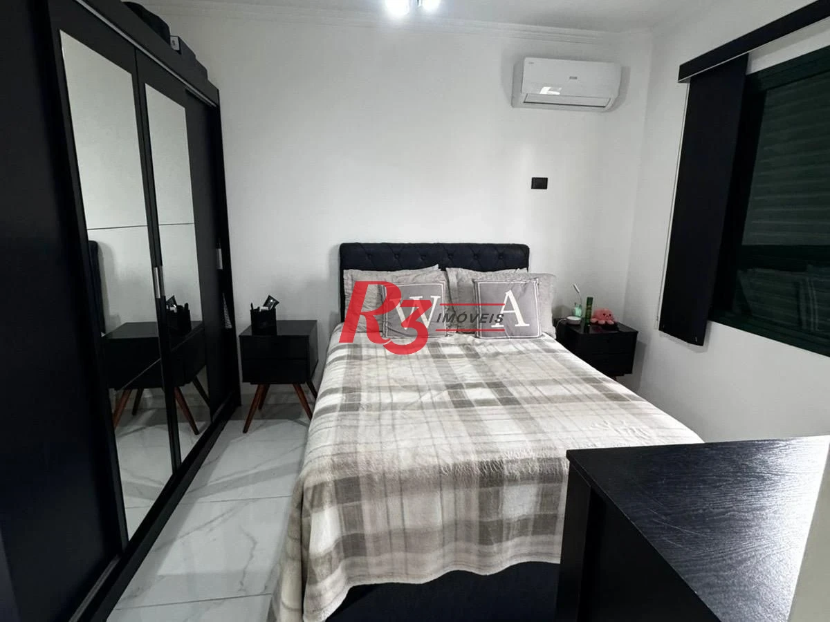 Apartamento com 2 dormitórios à venda, 82 m² por R$ 585.000,00 - Embaré - Santos/SP