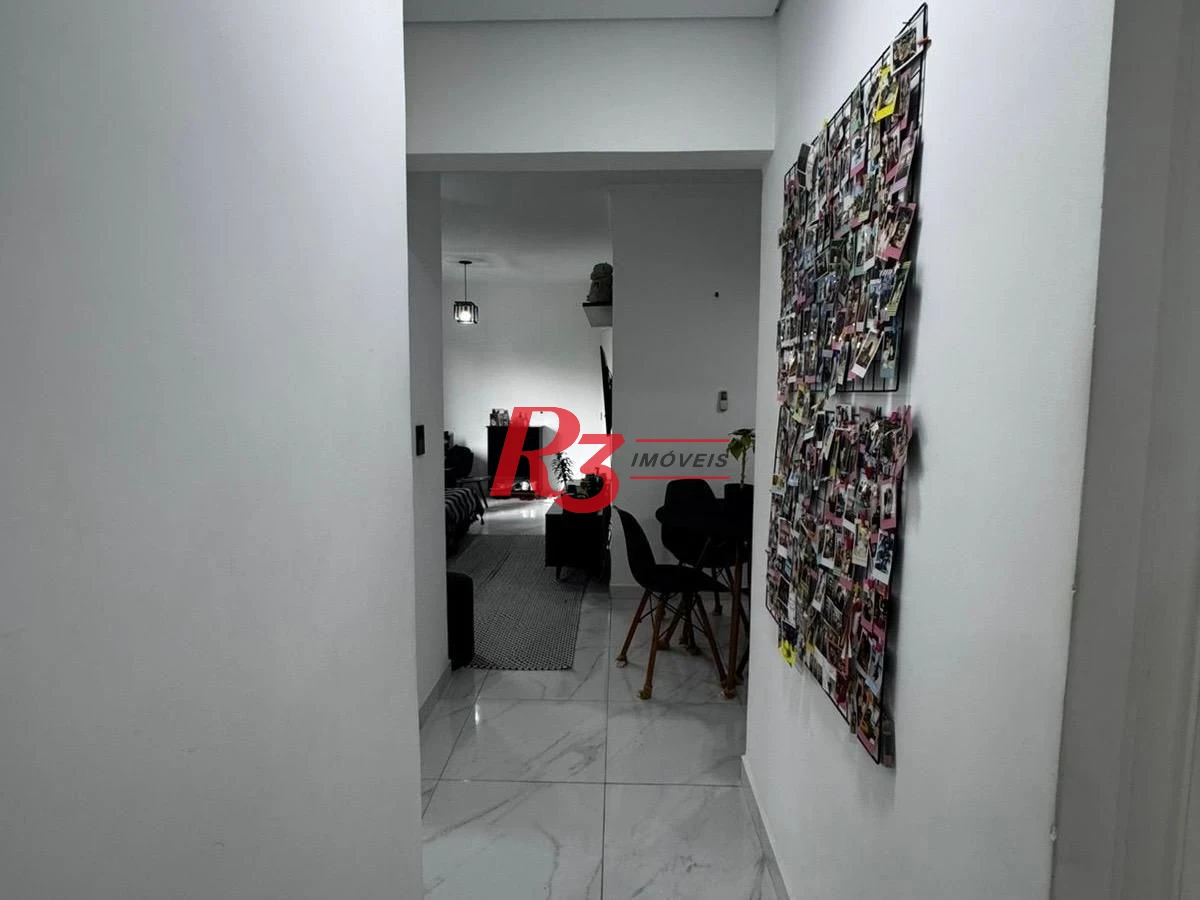 Apartamento com 2 dormitórios à venda, 82 m² por R$ 585.000,00 - Embaré - Santos/SP