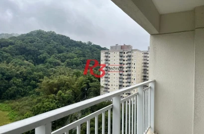 Apartamento com 3 dormitórios à venda, 65 m² por R$ 377.000,00 - Morro de Nova Cintra - Santos/SP