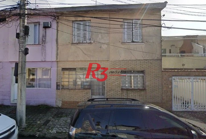 Sobrado com 2 dormitórios à venda, 98 m² por R$ 393.000,00 - Macuco - Santos/SP