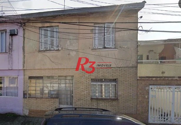 Sobrado com 2 dormitórios à venda, 98 m² por R$ 393.000,00 - Macuco - Santos/SP