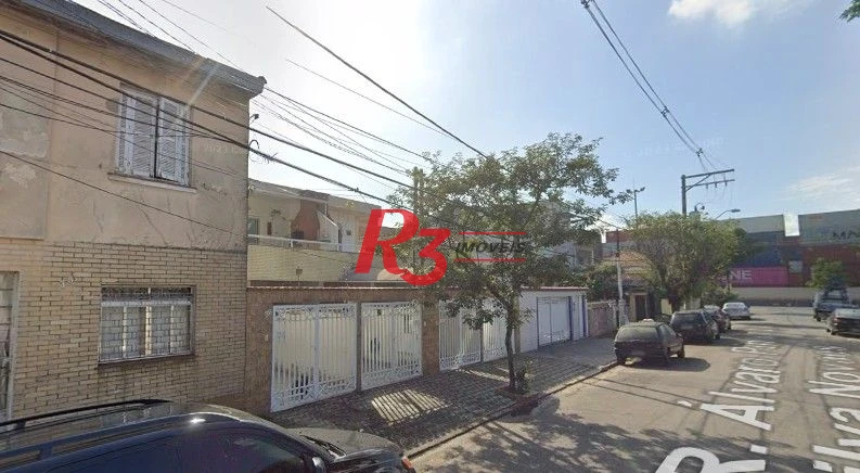 Sobrado com 2 dormitórios à venda, 98 m² por R$ 393.000,00 - Macuco - Santos/SP