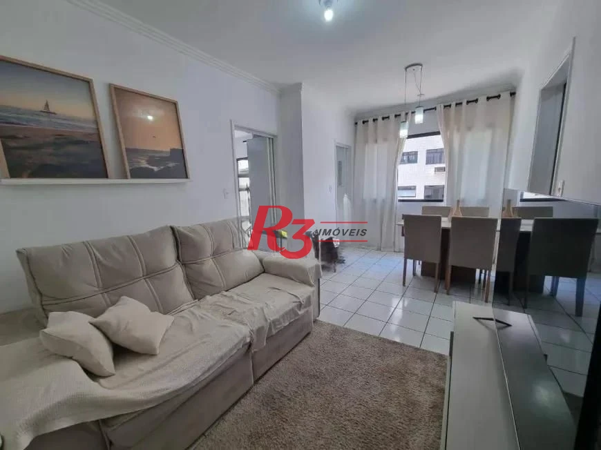 Apartamento com 1 dormitório à venda, 57 m² por R$ 329.000,00 - Marapé - Santos/SP