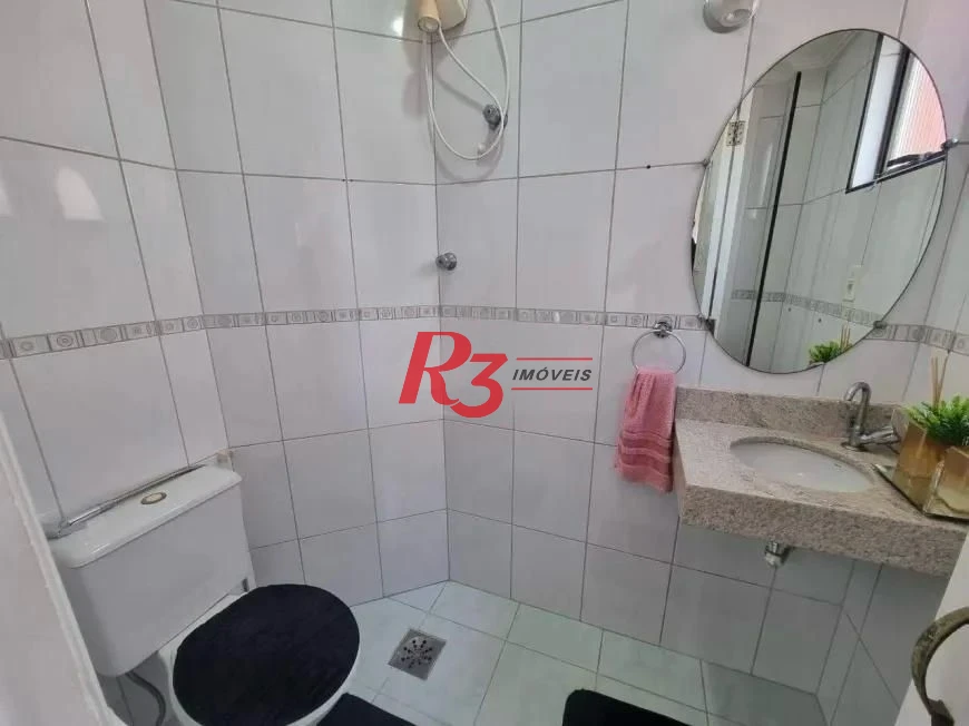 Apartamento com 1 dormitório à venda, 57 m² por R$ 329.000,00 - Marapé - Santos/SP