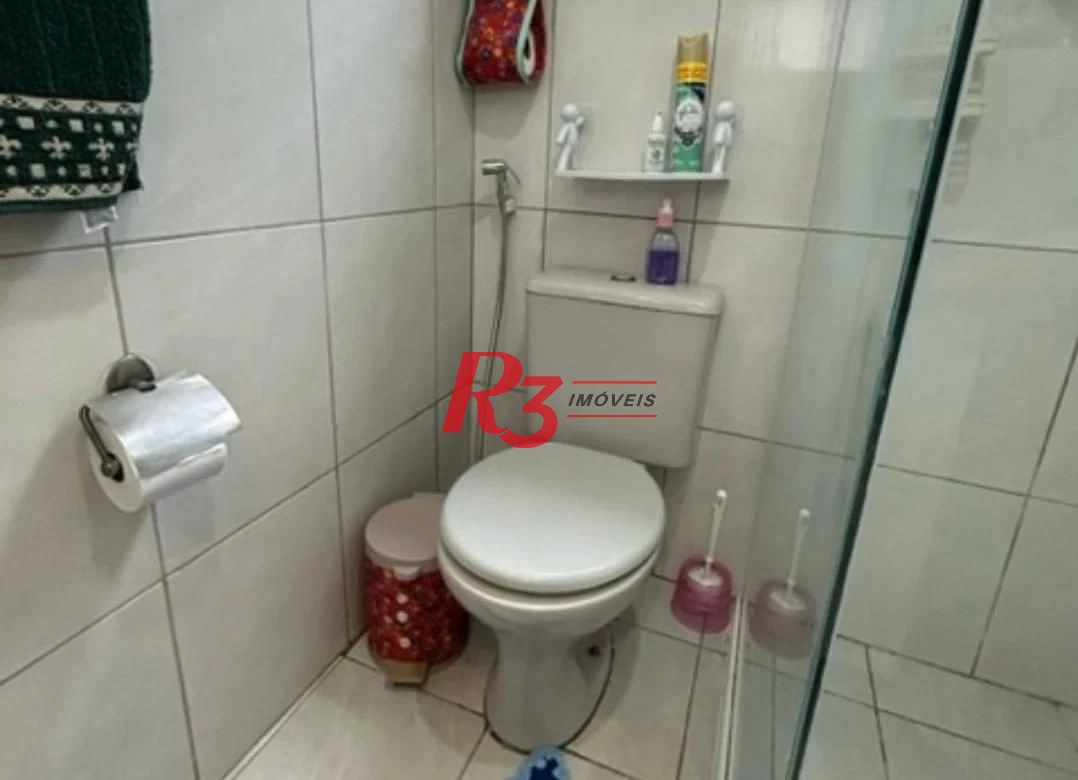 Apartamento com 1 dormitório à venda, 57 m² por R$ 329.000,00 - Marapé - Santos/SP