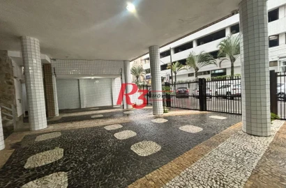Apartamento com 3 dormitórios para alugar, 255 m² por R$ 6.700,00/mês - Boqueirão - Santos/SP