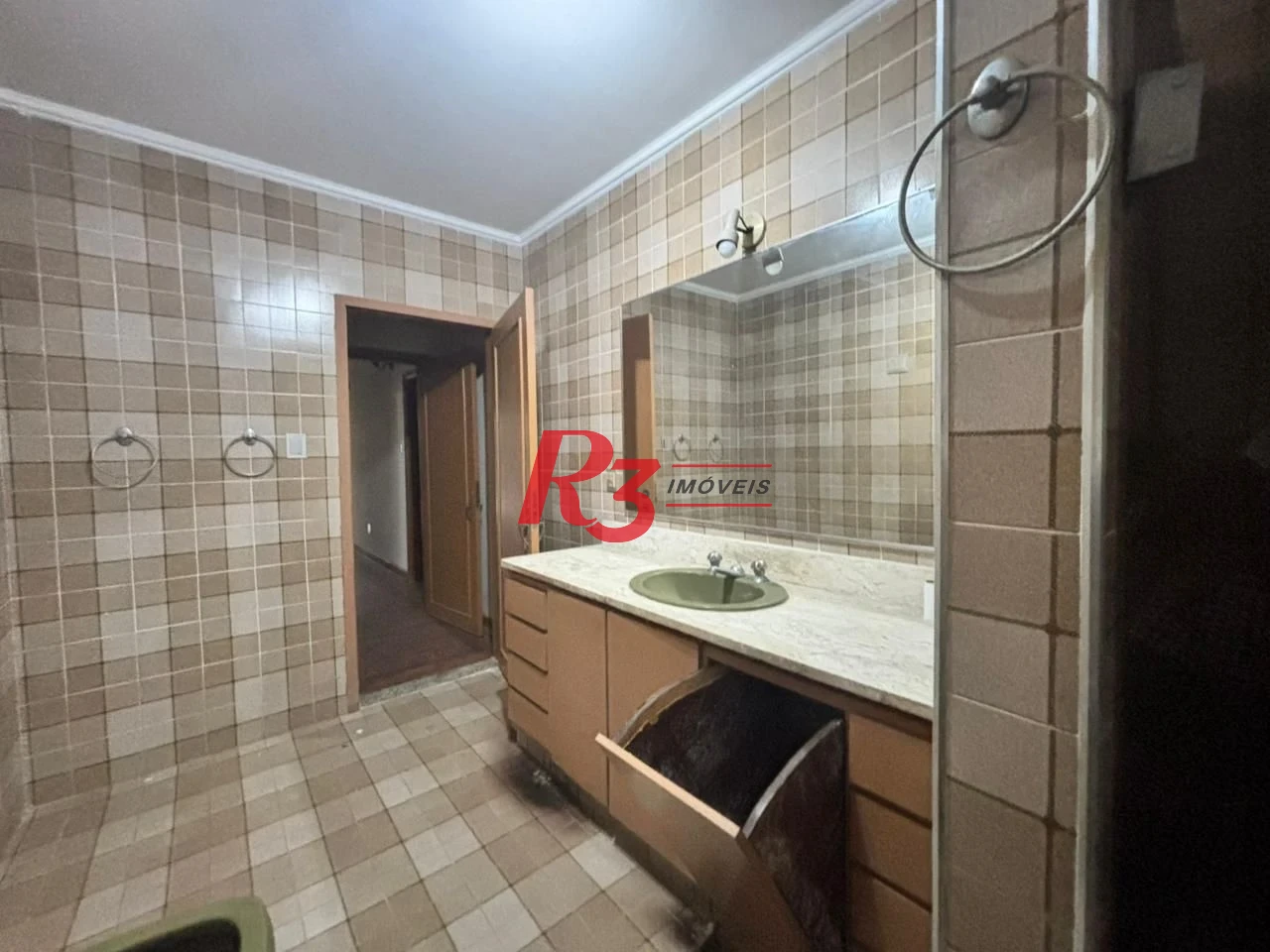 Apartamento com 3 dormitórios para alugar, 255 m² por R$ 6.700,00/mês - Boqueirão - Santos/SP