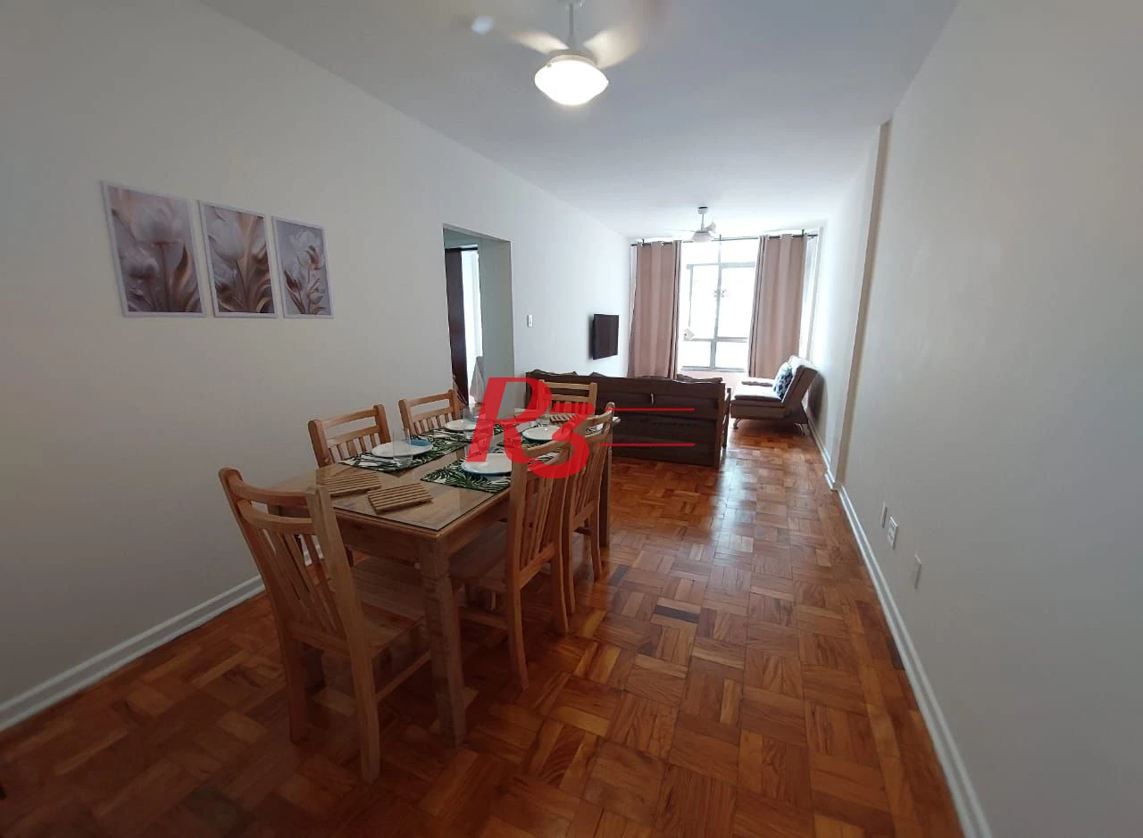 Apartamento com 1 dormitório à venda, 70 m² por R$ 590.000,00 - Aparecida - Santos/SP
