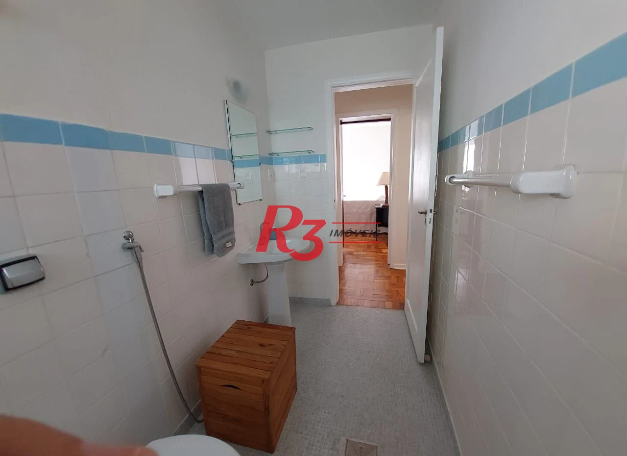 Apartamento com 1 dormitório à venda, 70 m² por R$ 590.000,00 - Aparecida - Santos/SP