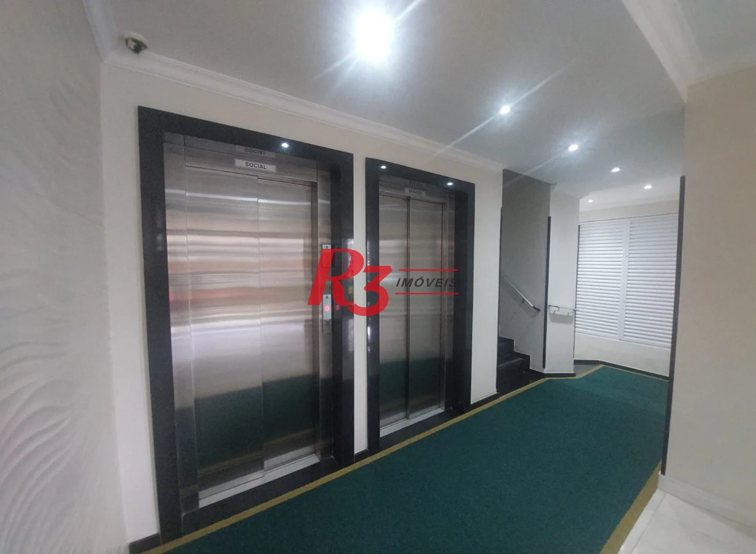 Apartamento com 1 dormitório à venda, 70 m² por R$ 590.000,00 - Aparecida - Santos/SP
