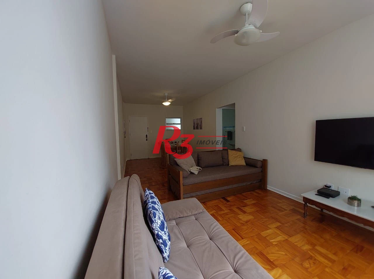 Apartamento com 1 dormitório à venda, 70 m² por R$ 590.000,00 - Aparecida - Santos/SP