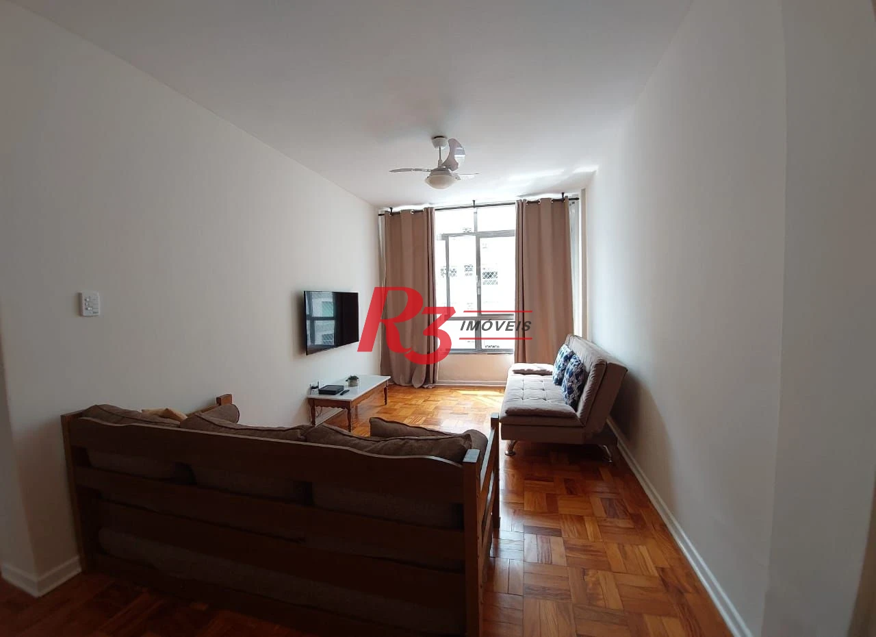 Apartamento com 1 dormitório à venda, 70 m² por R$ 590.000,00 - Aparecida - Santos/SP