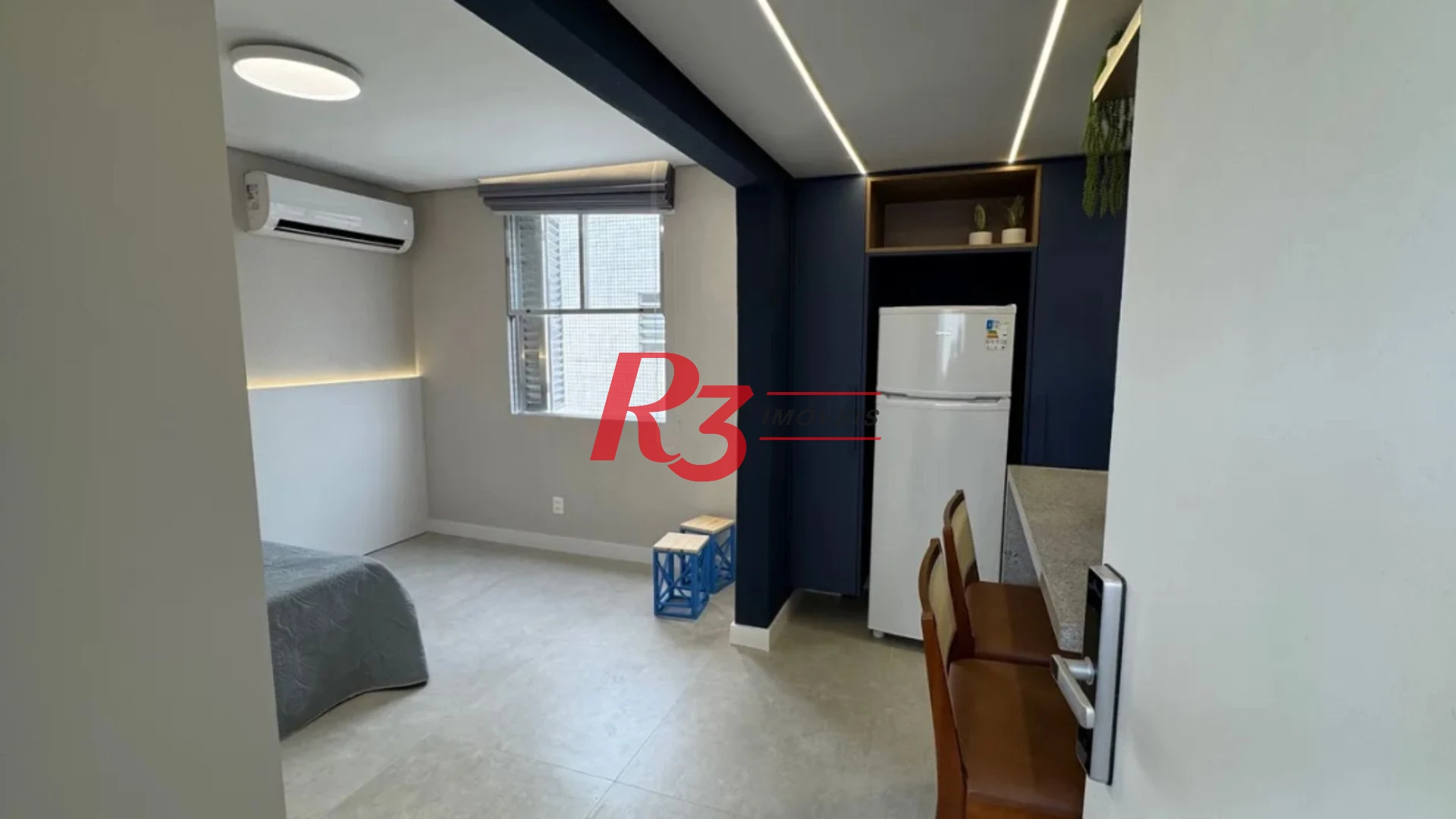 Apartamento com 1 dormitório à venda, 28 m² por R$ 510.000,00 - José Menino - Santos/SP