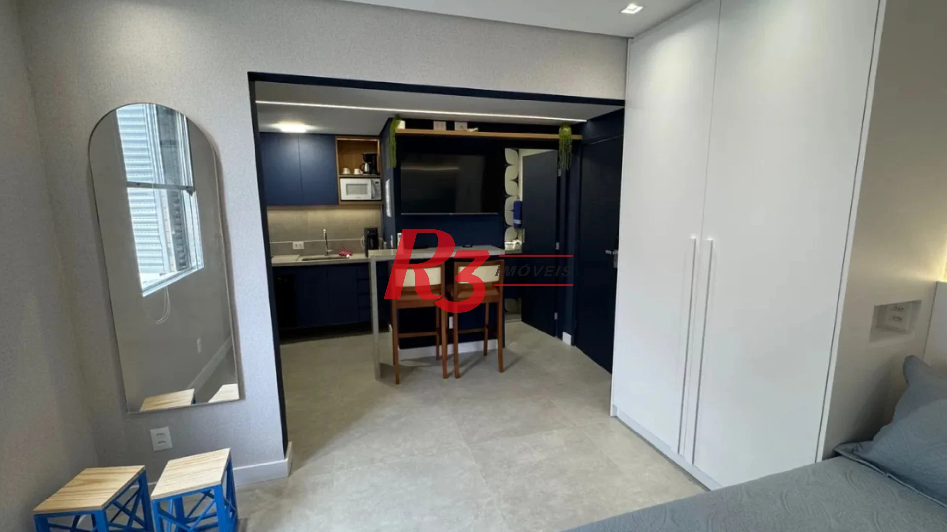 Apartamento com 1 dormitório à venda, 28 m² por R$ 510.000,00 - José Menino - Santos/SP