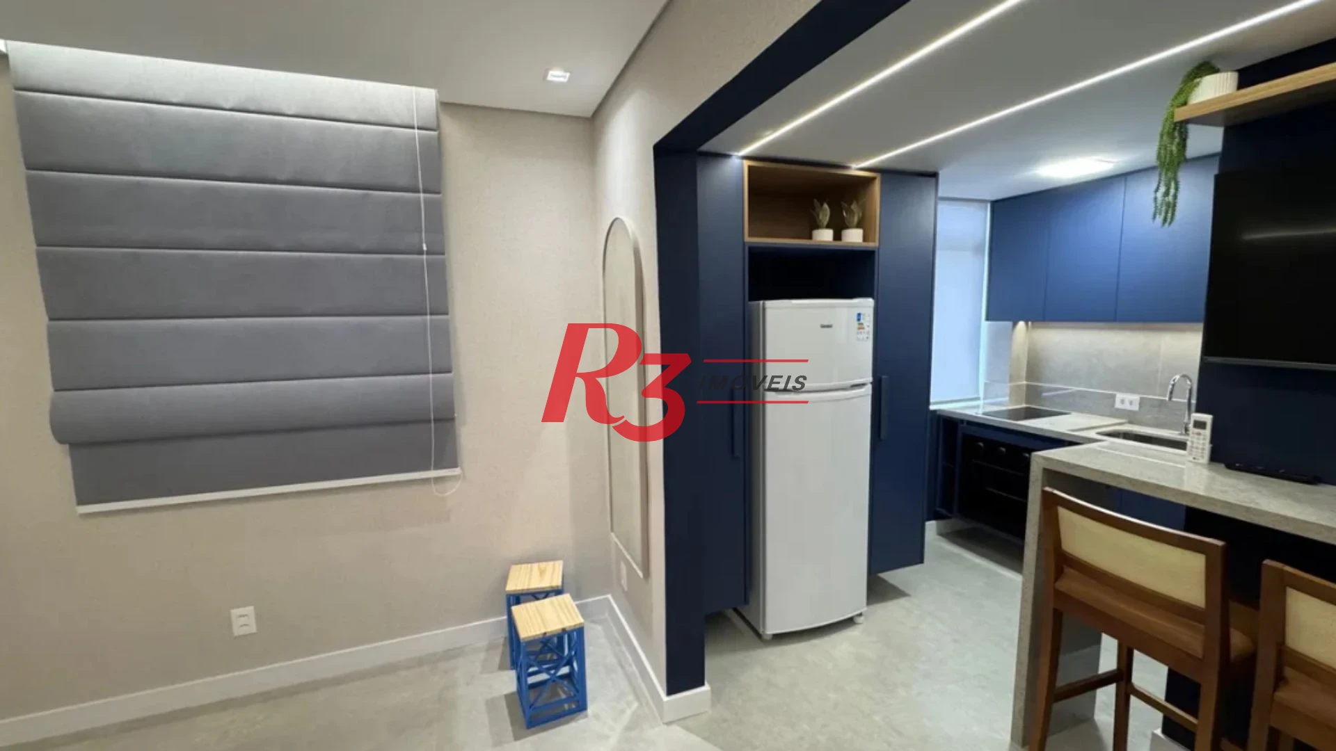 Apartamento com 1 dormitório à venda, 28 m² por R$ 510.000,00 - José Menino - Santos/SP