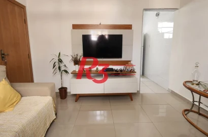 Apartamento com 1 dormitório à venda, 74 m² por R$ 370.000,00 - Embaré - Santos/SP