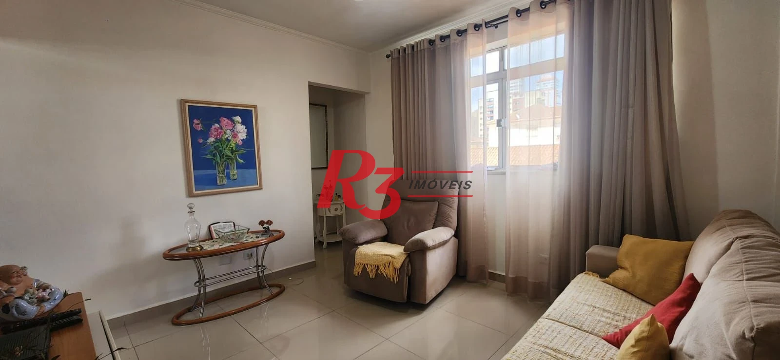 Apartamento com 1 dormitório à venda, 74 m² por R$ 370.000,00 - Embaré - Santos/SP
