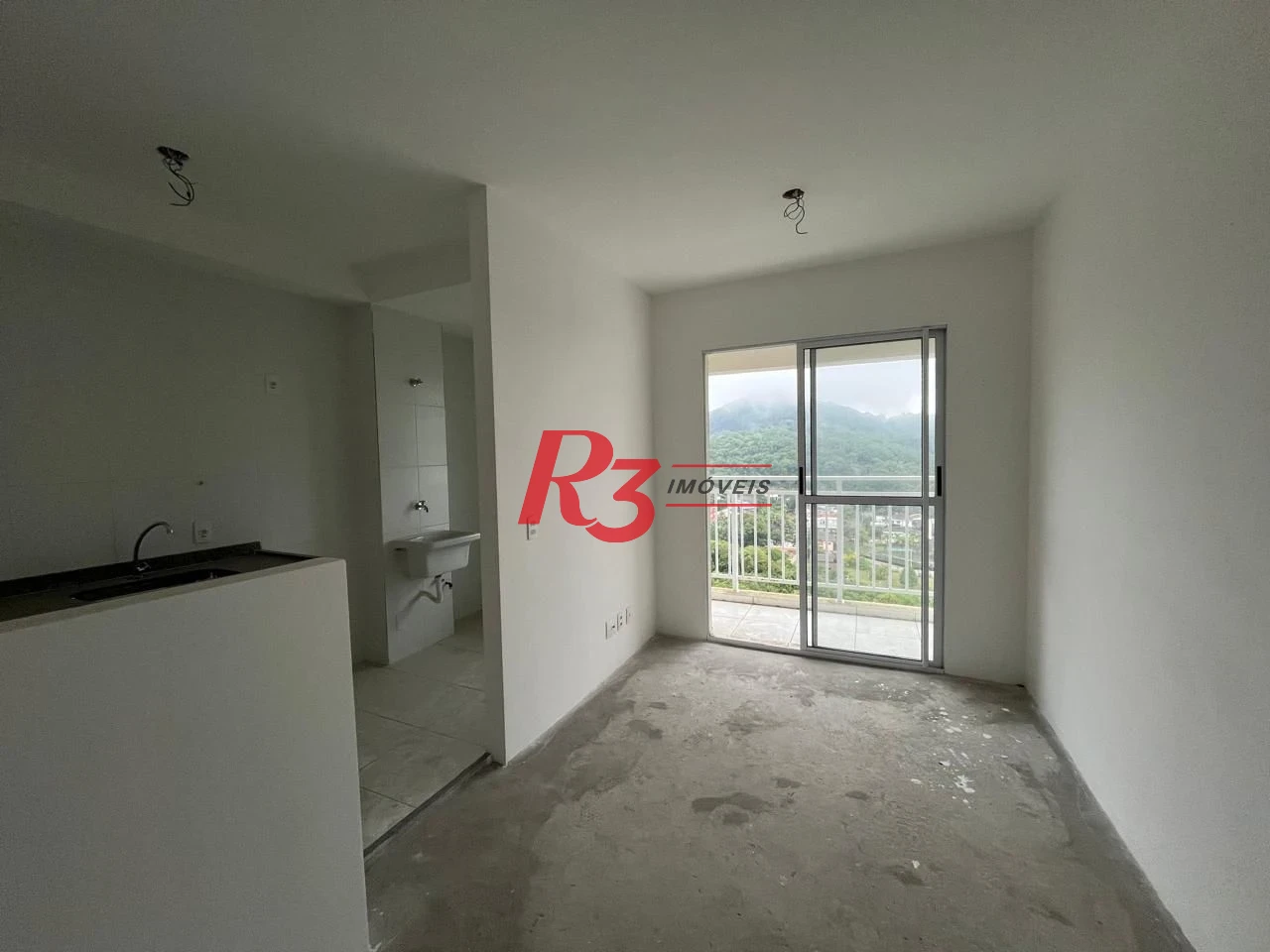 Apartamento com 2 dormitórios à venda, 52 m² por R$ 320.000,00 - Morro de Nova Cintra - Santos/SP