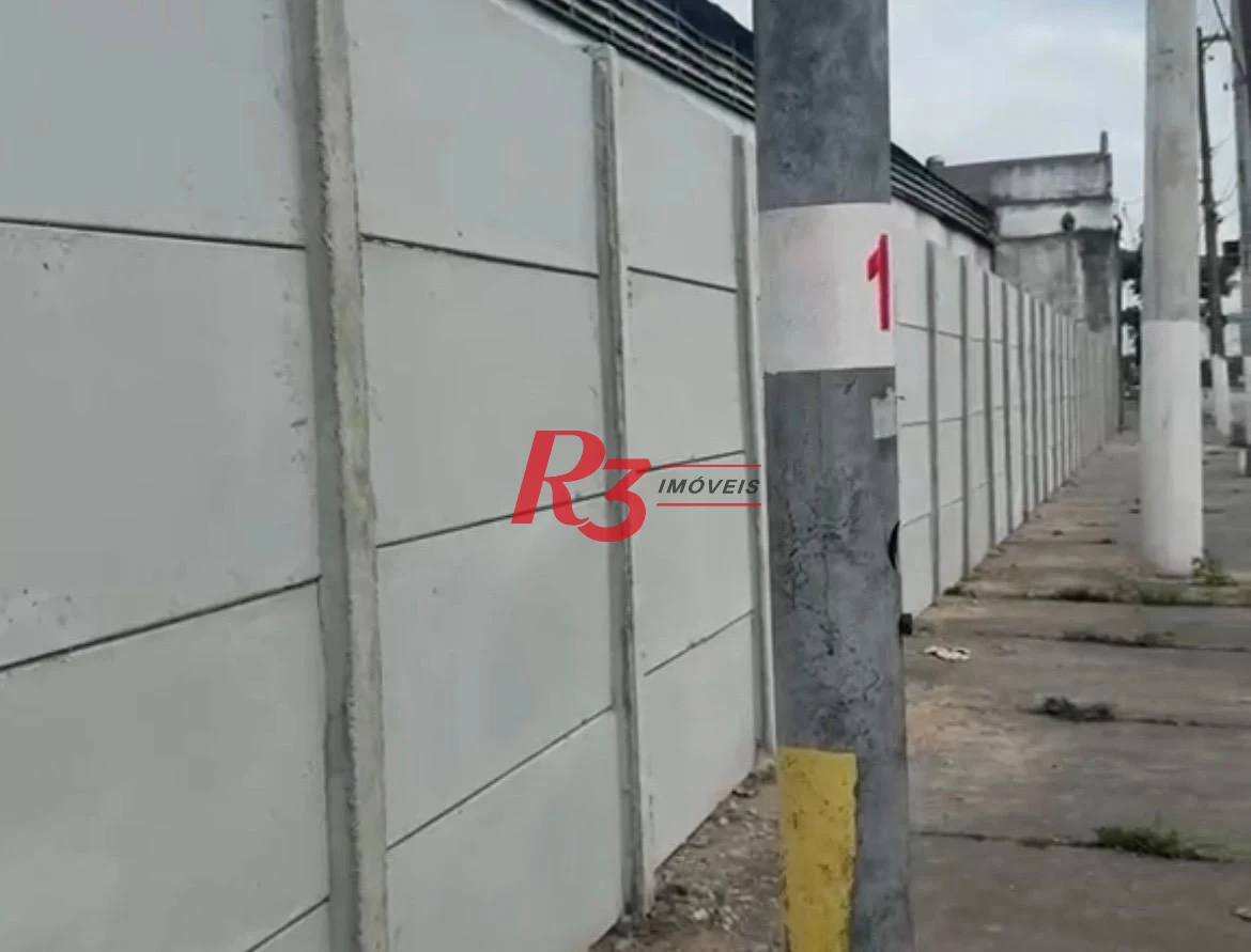 Terreno para alugar, 300 m² por R$ 3.000,00/mês - Paquetá - Santos/SP