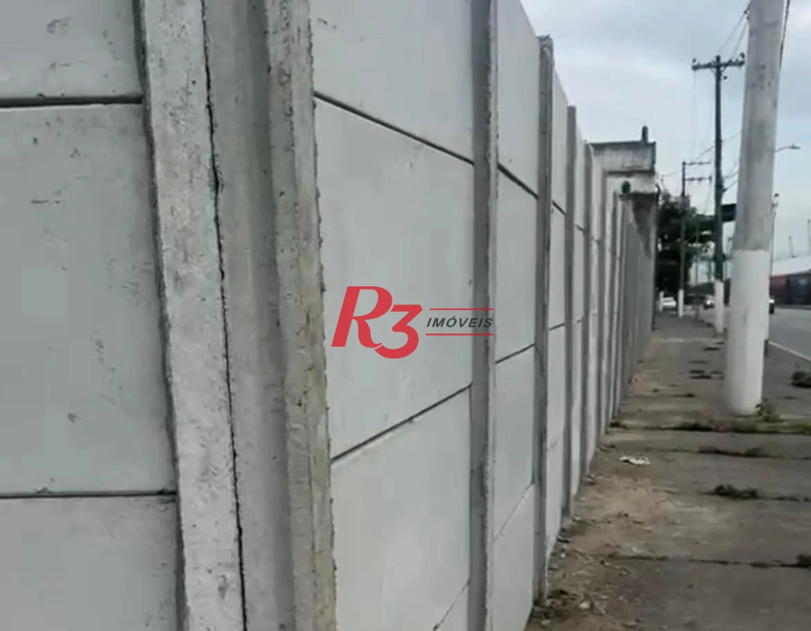 Terreno para alugar, 300 m² por R$ 3.000,00/mês - Paquetá - Santos/SP