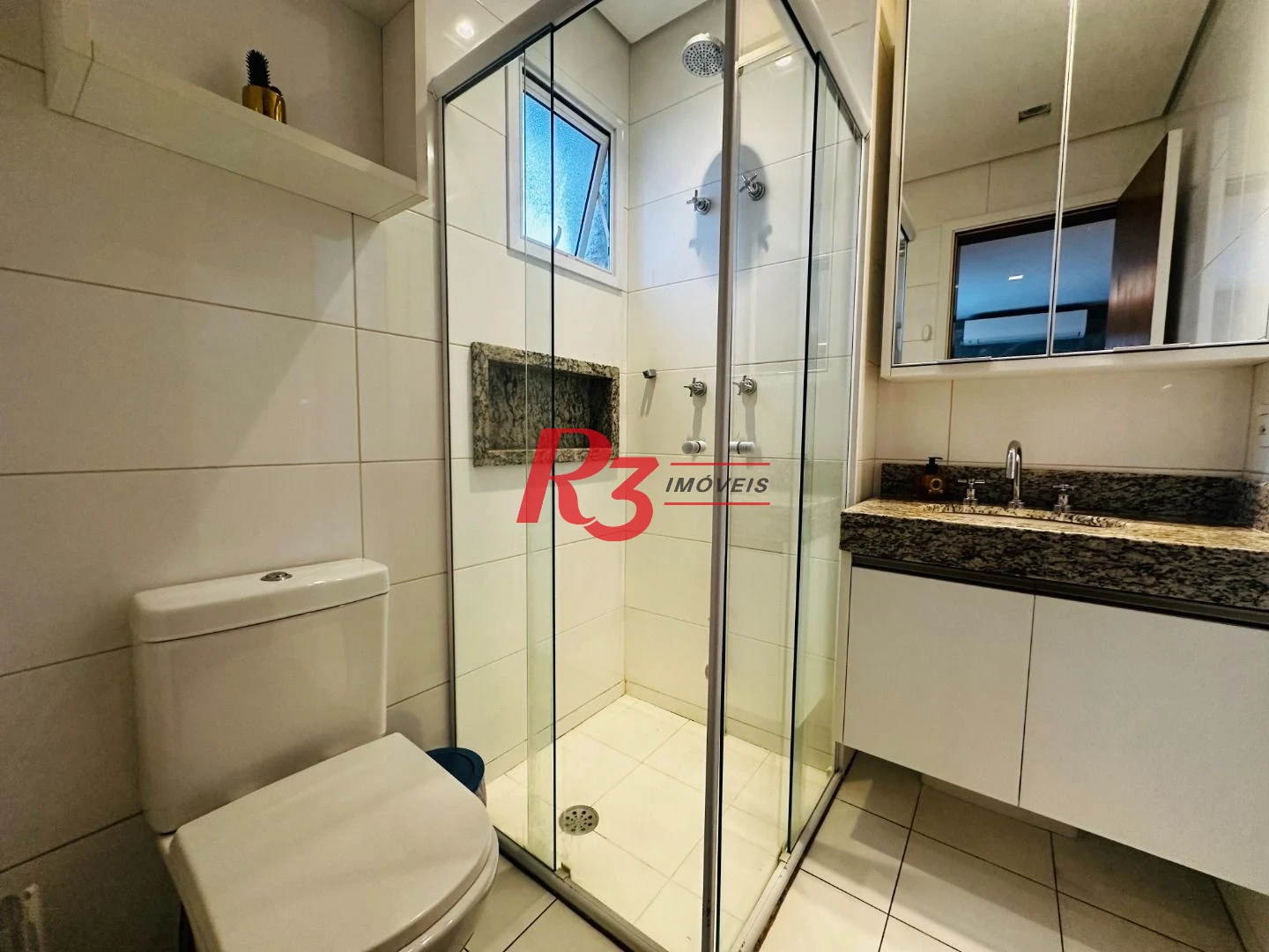 Studio com 1 dormitório para alugar, 49 m² por R$ 4.900,02/mês - Ponta da Praia - Santos/SP