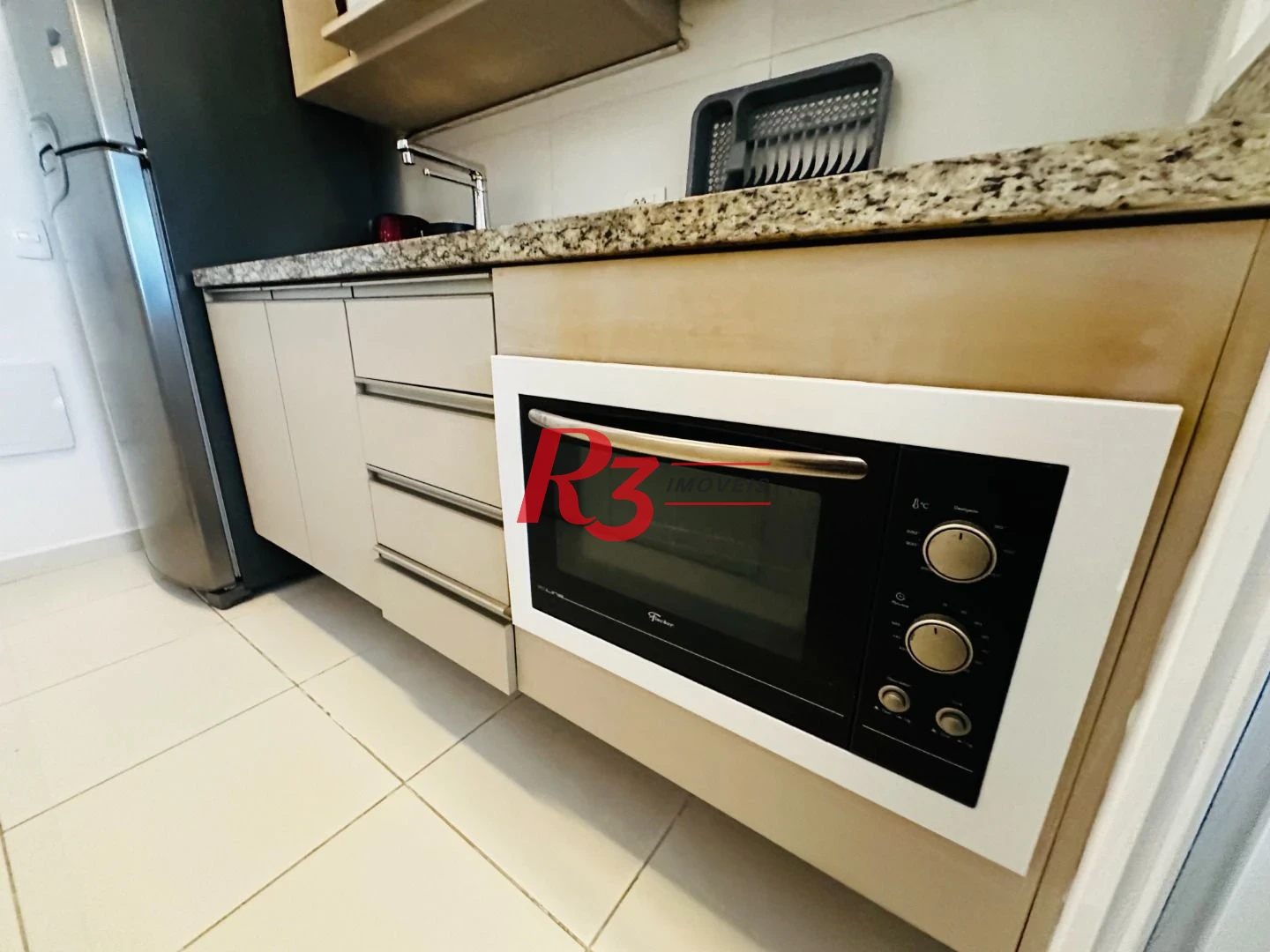 Studio com 1 dormitório para alugar, 49 m² por R$ 4.900,02/mês - Ponta da Praia - Santos/SP