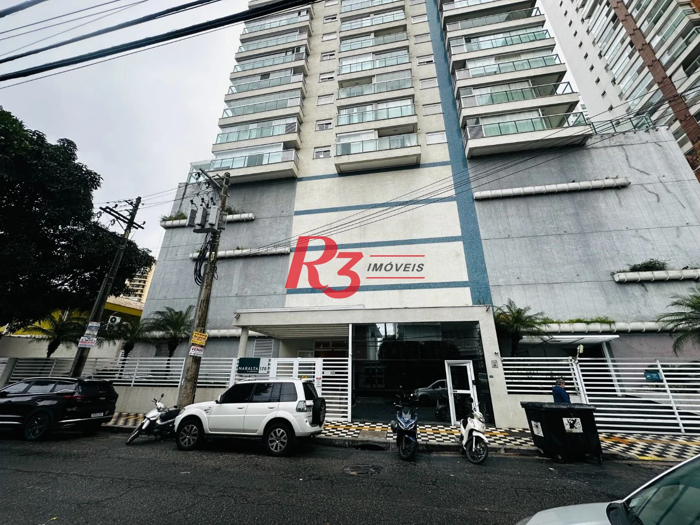 Studio com 1 dormitório para alugar, 49 m² por R$ 4.900,02/mês - Ponta da Praia - Santos/SP