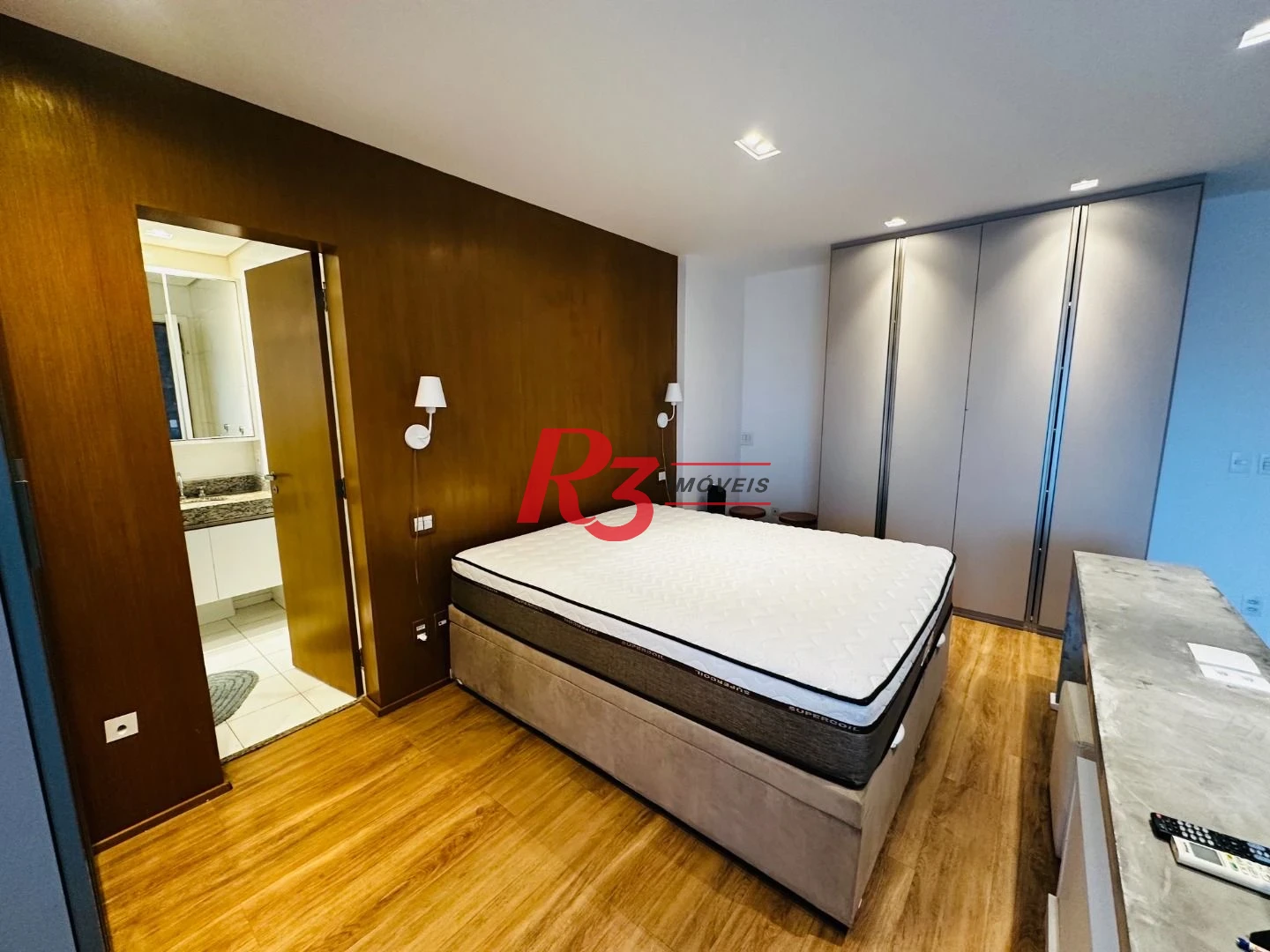 Studio com 1 dormitório para alugar, 49 m² por R$ 4.900,02/mês - Ponta da Praia - Santos/SP