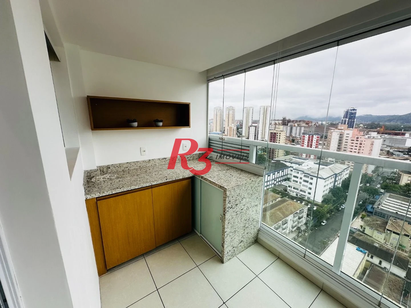 Studio com 1 dormitório para alugar, 49 m² por R$ 4.900,02/mês - Ponta da Praia - Santos/SP