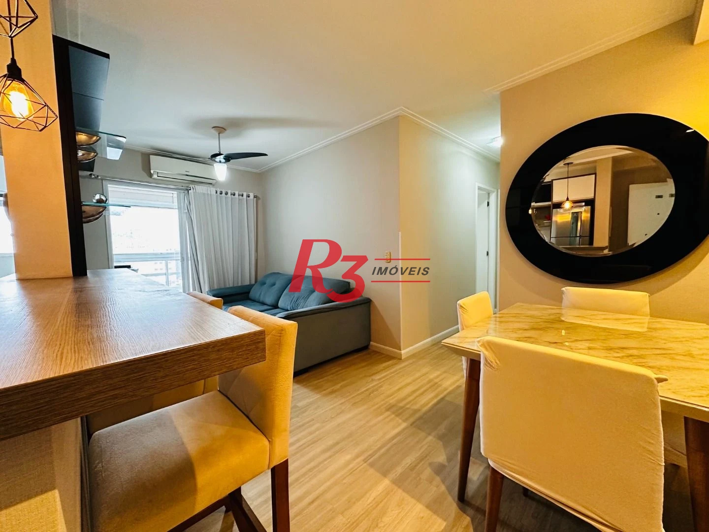 Apartamento com 2 dormitórios para alugar, 72 m² por R$ 5.300,00/mês - Vila Belmiro - Santos/SP