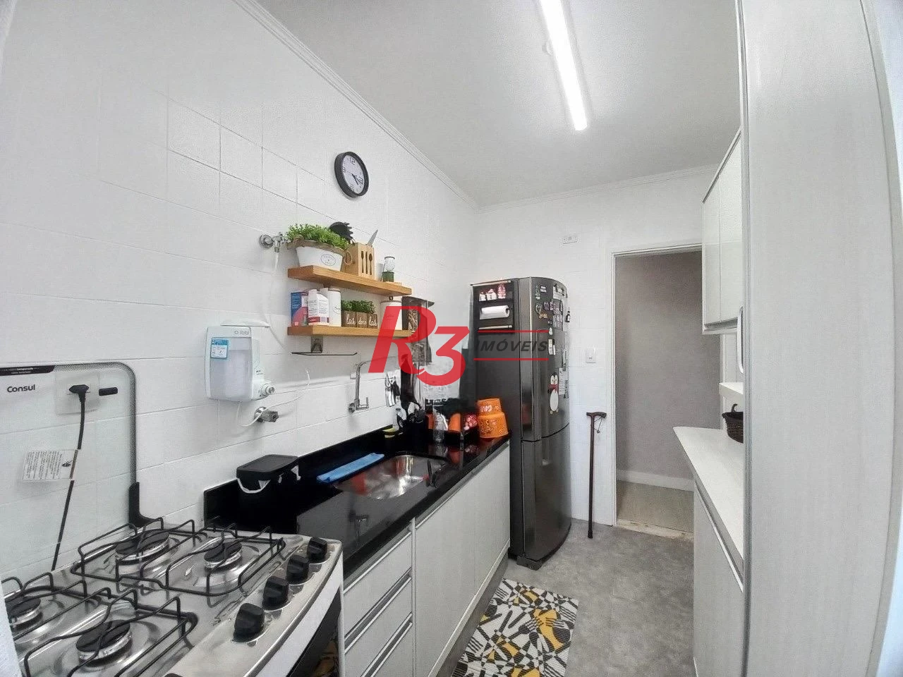 Apartamento com 1 dormitório à venda, 52 m² por R$ 325.000,00 - Marapé - Santos/SP