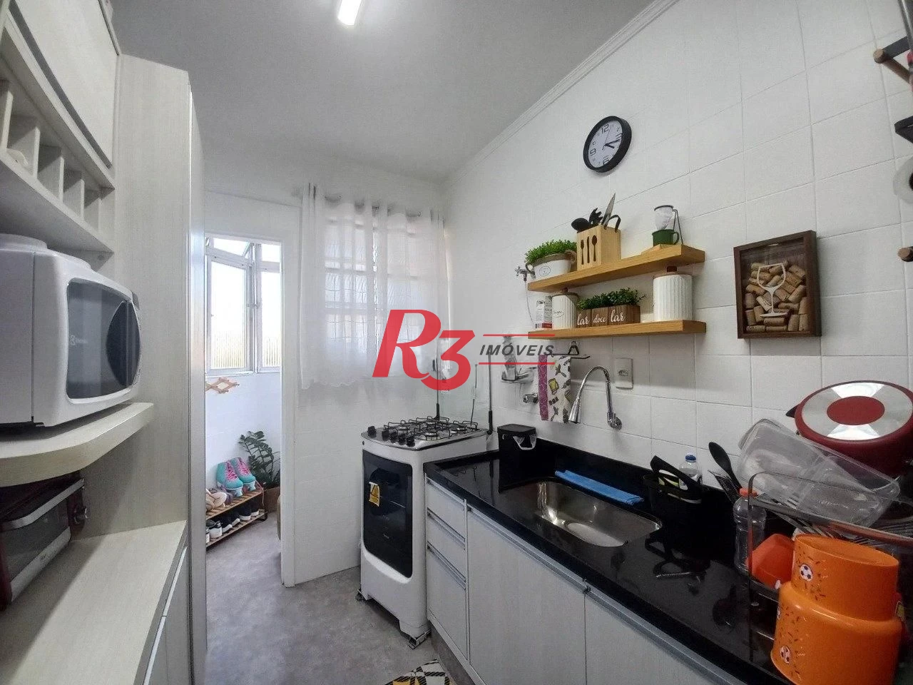 Apartamento com 1 dormitório à venda, 52 m² por R$ 325.000,00 - Marapé - Santos/SP