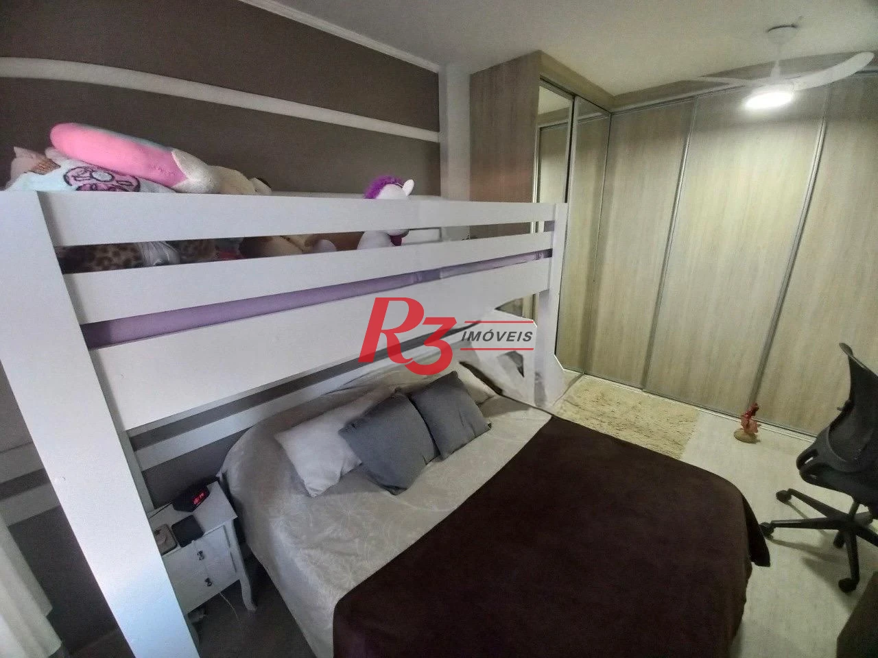 Apartamento com 1 dormitório à venda, 52 m² por R$ 325.000,00 - Marapé - Santos/SP