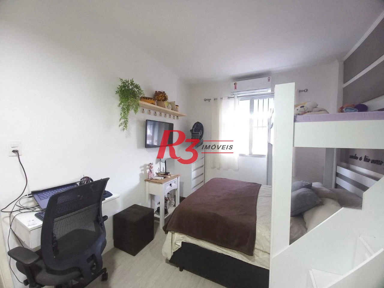 Apartamento com 1 dormitório à venda, 52 m² por R$ 325.000,00 - Marapé - Santos/SP
