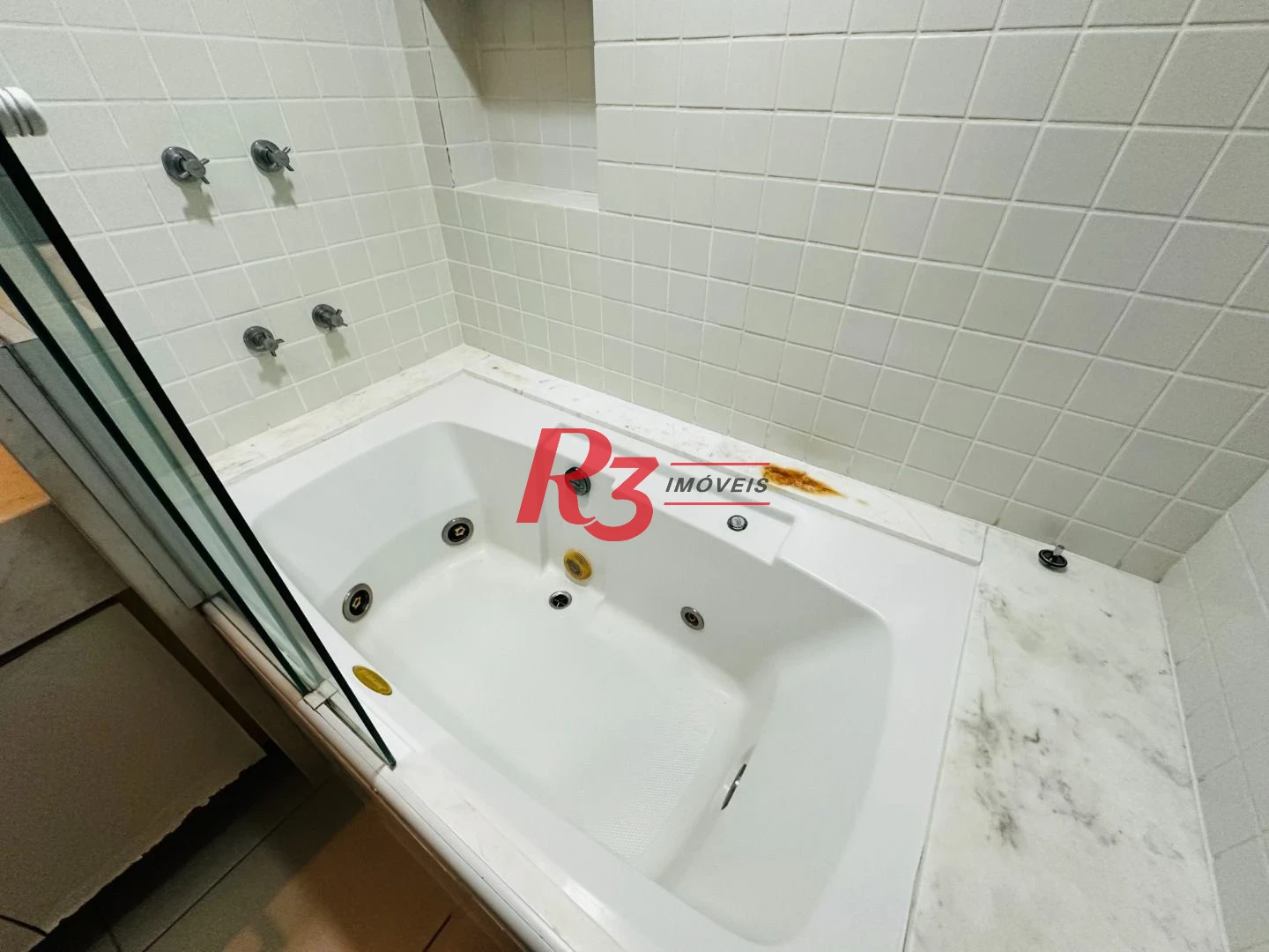 Apartamento com 3 dormitórios para alugar, 213 m² por R$ 8.500,00/mês - Boqueirão - Santos/SP