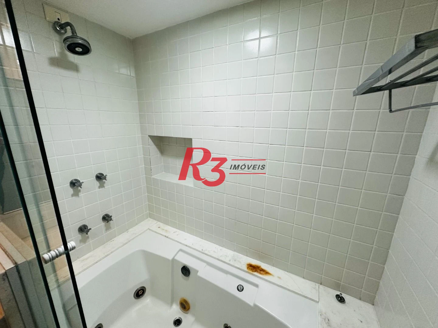 Apartamento com 3 dormitórios para alugar, 213 m² por R$ 8.500,00/mês - Boqueirão - Santos/SP