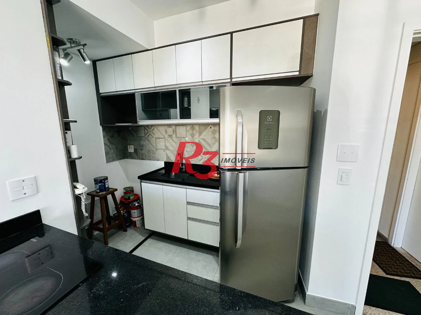 Apartamento com 1 dormitório para alugar, 60 m² por R$ 5.500,00/mês - Pompéia - Santos/SP