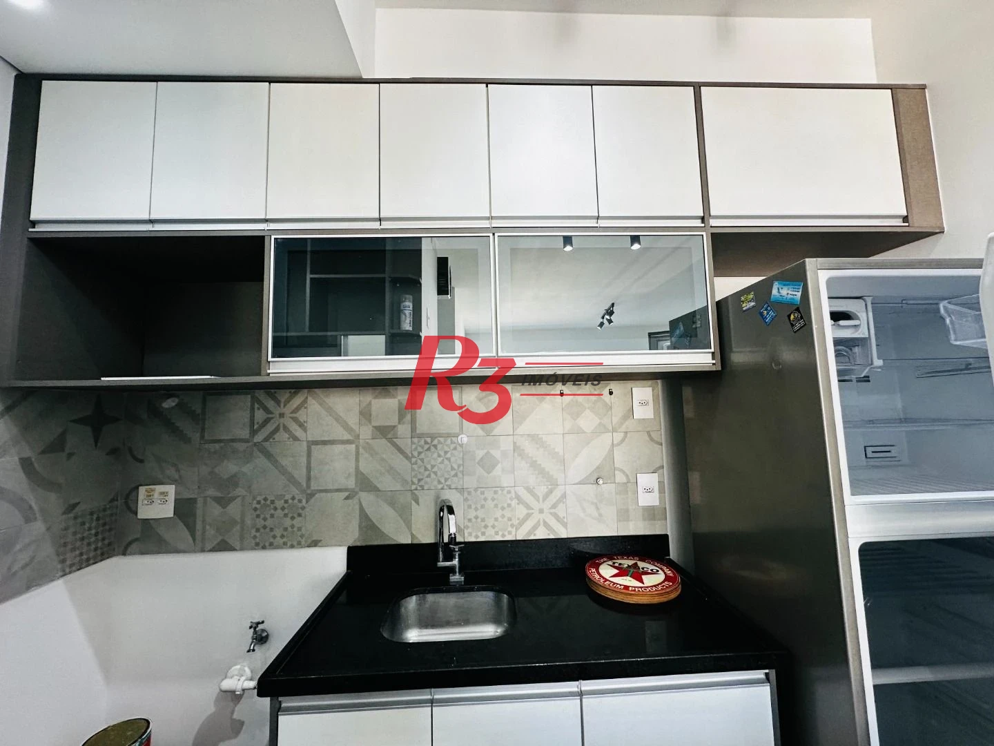 Apartamento com 1 dormitório para alugar, 60 m² por R$ 5.500,00/mês - Pompéia - Santos/SP