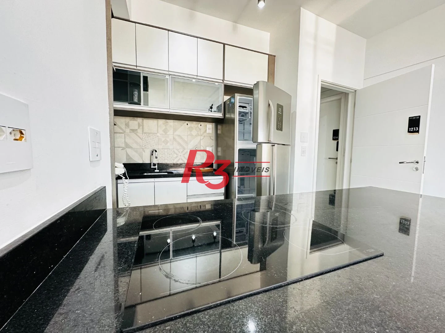 Apartamento com 1 dormitório para alugar, 60 m² por R$ 5.500,00/mês - Pompéia - Santos/SP
