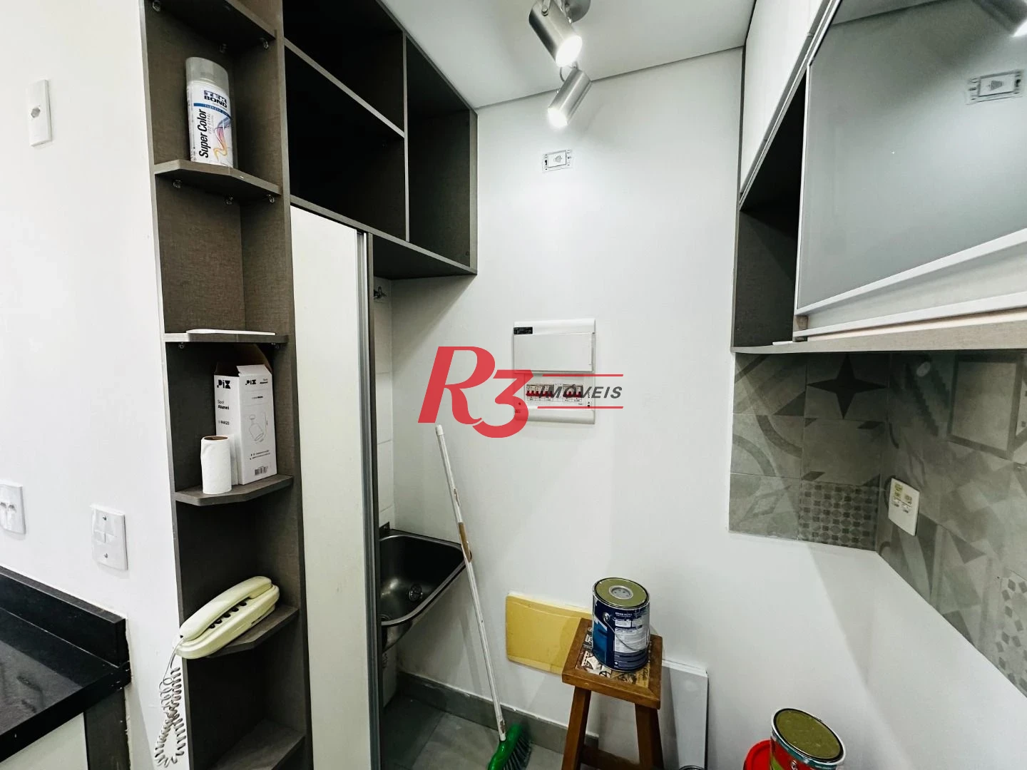 Apartamento com 1 dormitório para alugar, 60 m² por R$ 5.500,00/mês - Pompéia - Santos/SP