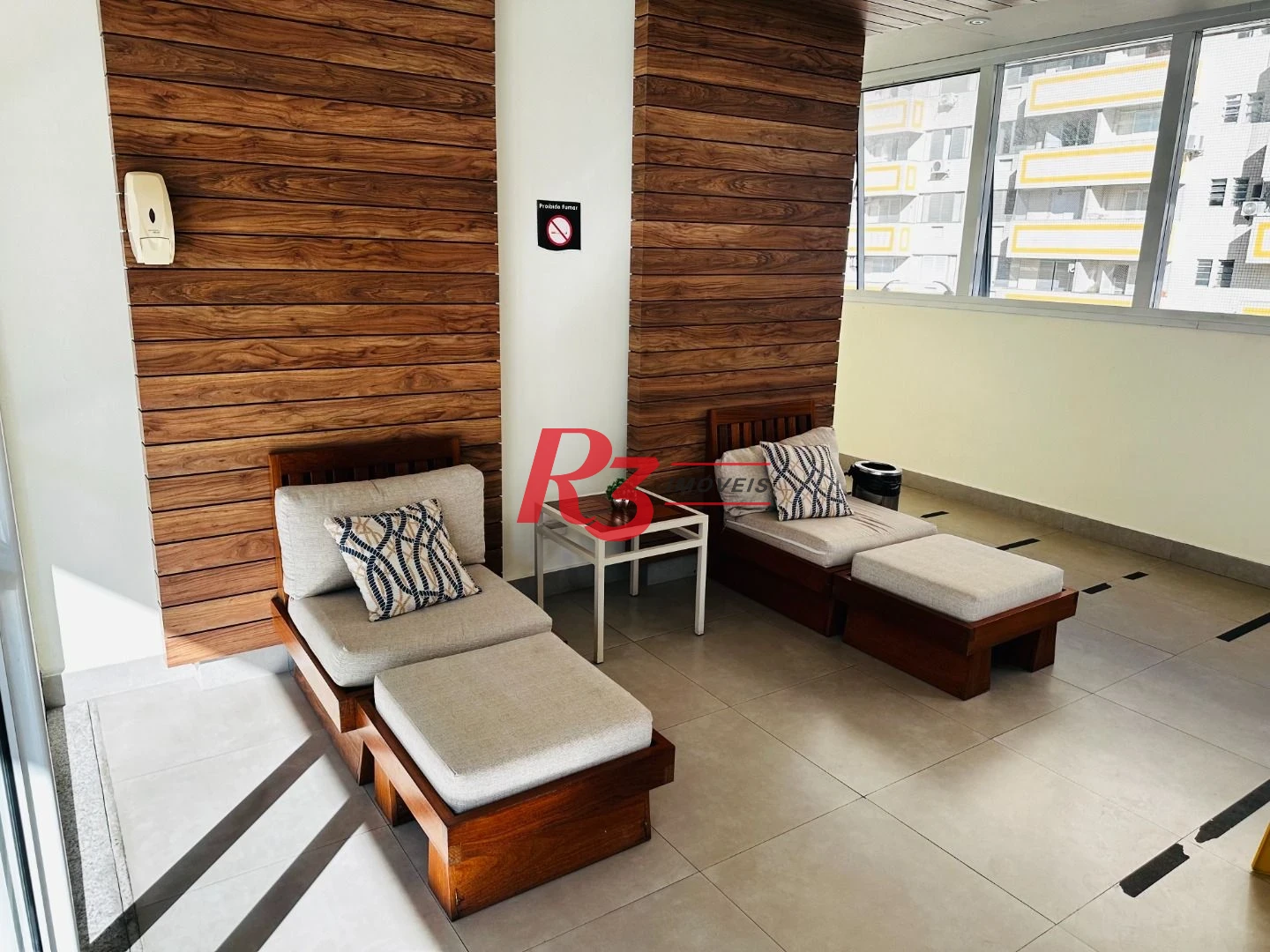 Apartamento com 1 dormitório para alugar, 50 m² por R$ 5.000,00/mês - Pompéia - Santos/SP
