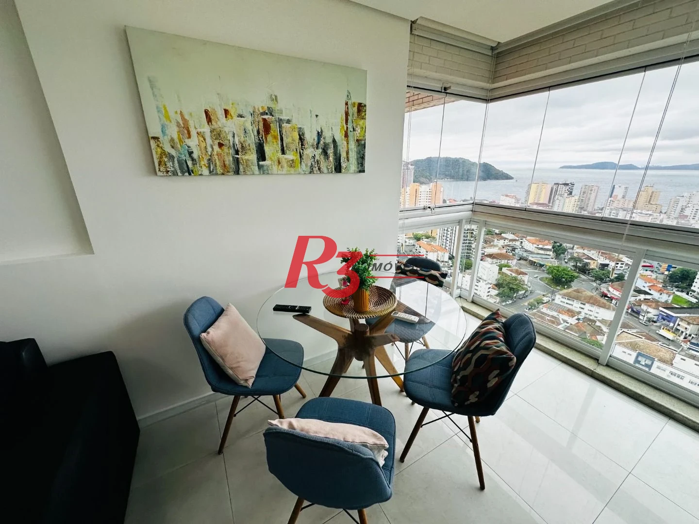 Apartamento com 1 dormitório para alugar, 48 m² por R$ 5.000,02/mês - Ponta da Praia - Santos/SP