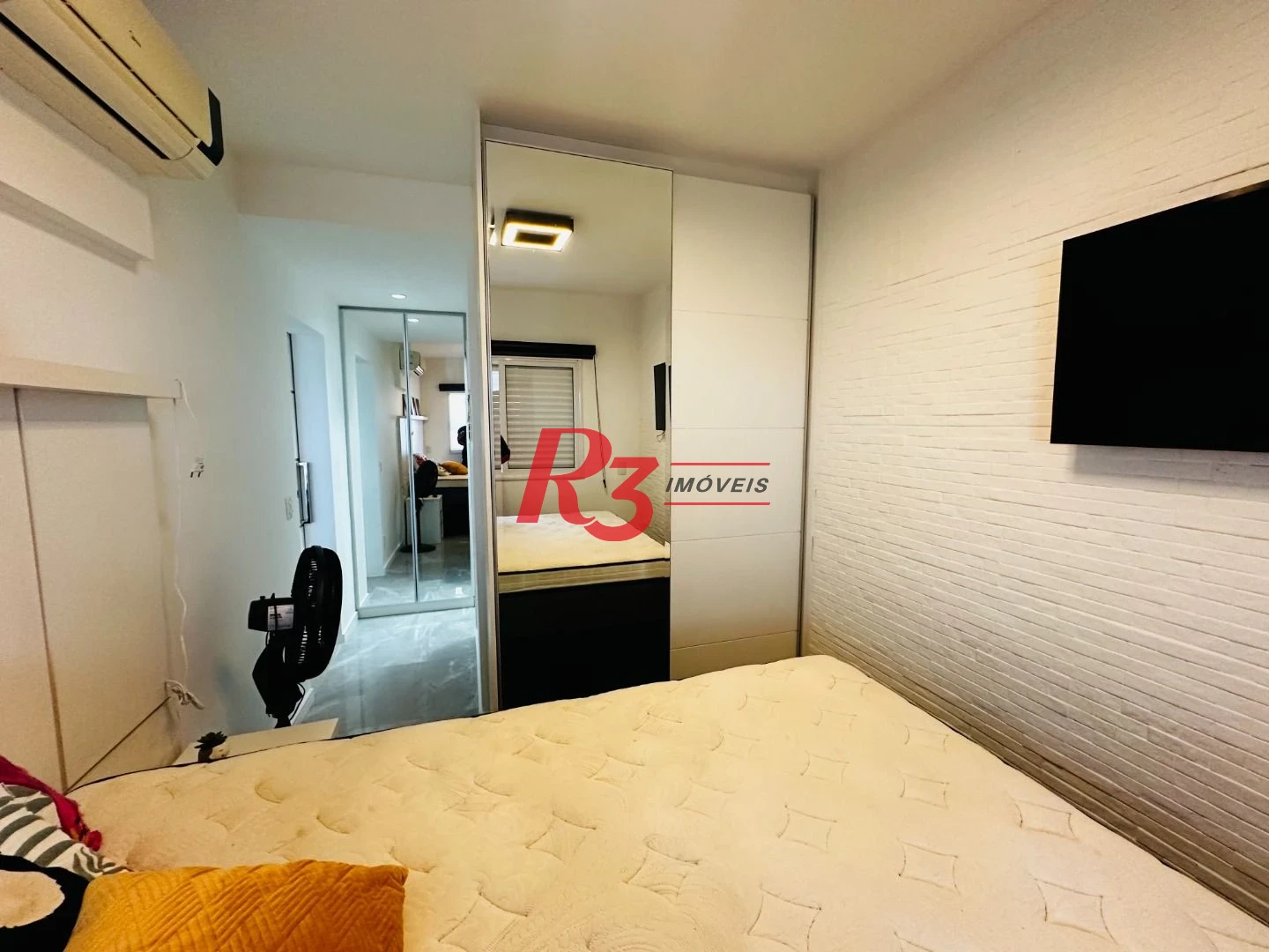 Apartamento com 1 dormitório para alugar, 48 m² por R$ 5.000,02/mês - Ponta da Praia - Santos/SP