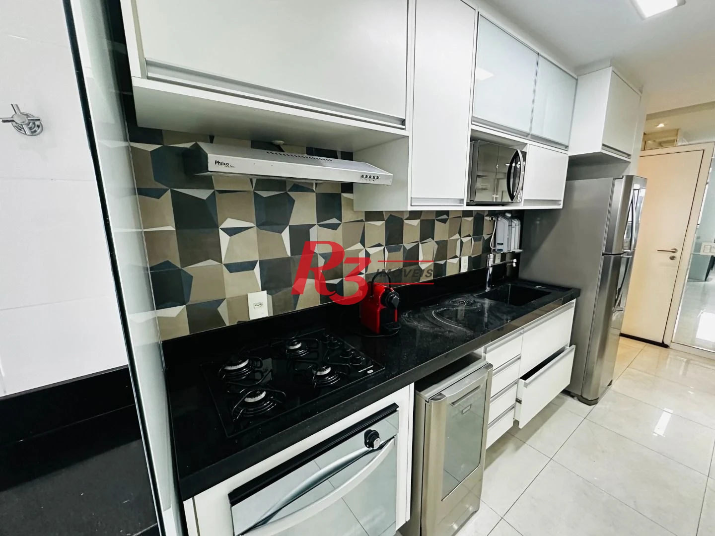 Apartamento com 1 dormitório para alugar, 48 m² por R$ 5.000,02/mês - Ponta da Praia - Santos/SP