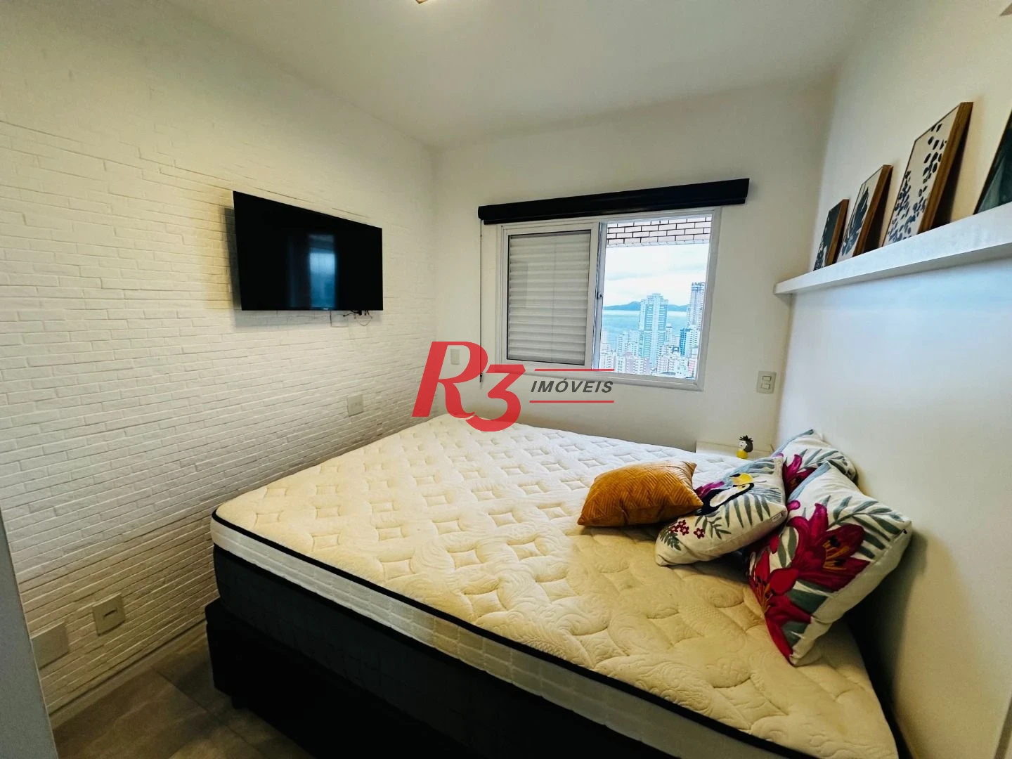 Apartamento com 1 dormitório para alugar, 48 m² por R$ 5.000,02/mês - Ponta da Praia - Santos/SP