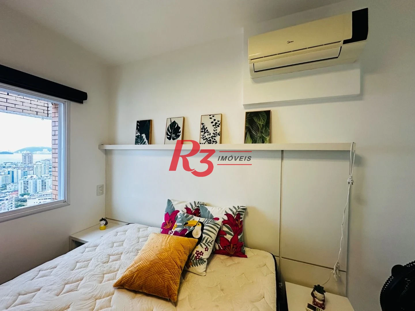 Apartamento com 1 dormitório para alugar, 48 m² por R$ 5.000,02/mês - Ponta da Praia - Santos/SP