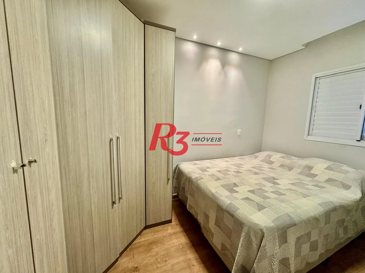 Apartamento com 1 dormitório à venda, 55 m² por R$ 620.000,00 - Boqueirão - Santos/SP